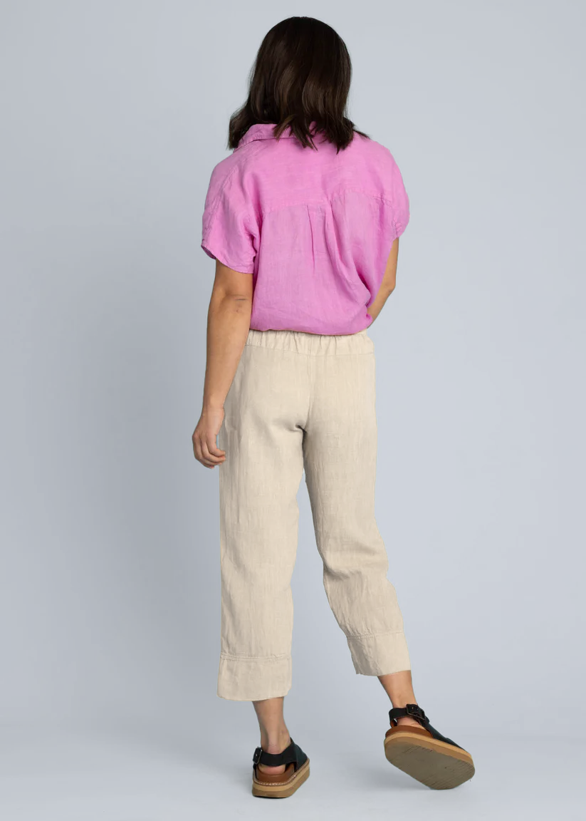 Marina Pant - Linen Ecru