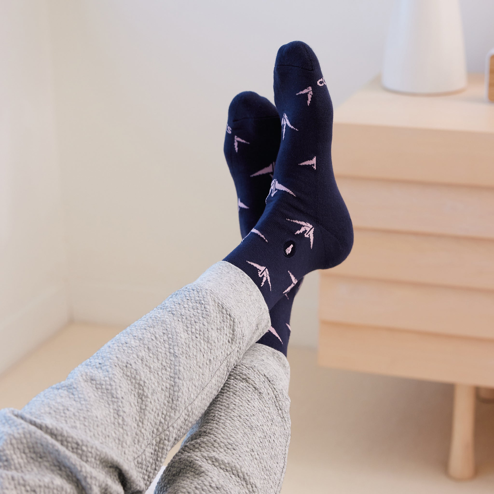 Fight for Equality Gift Box — organic cotton crew socks inspired by peace and hope, gives back