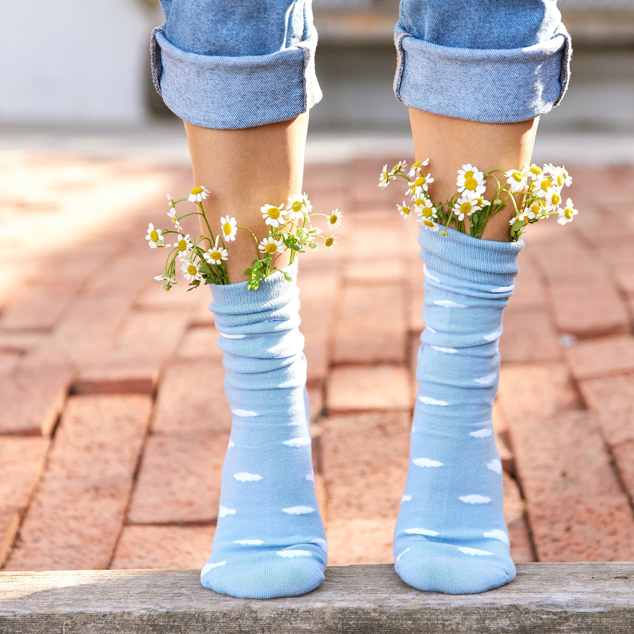 Socks that Support Mental Health, pair — Conscious Step organic cotton