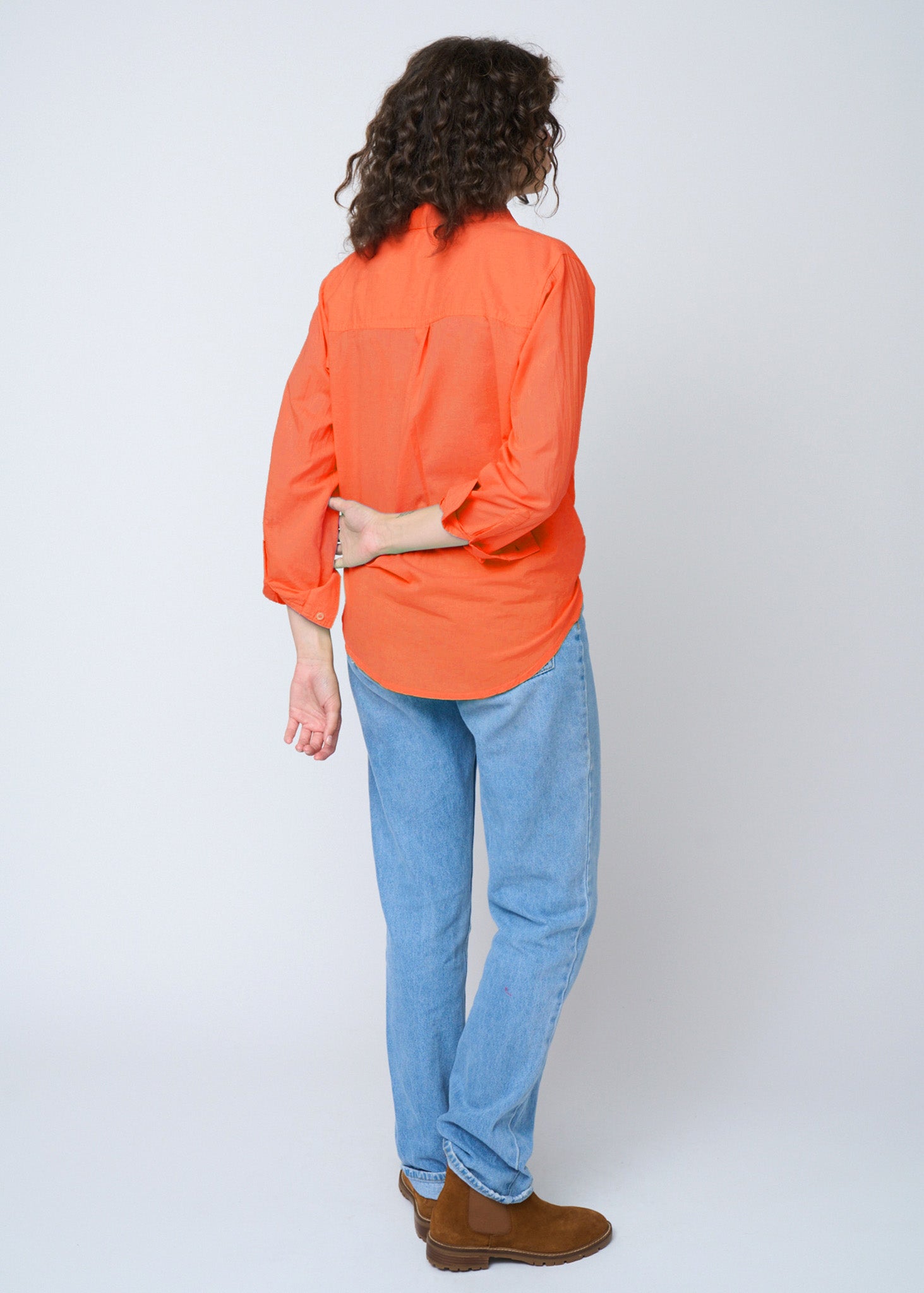 Good Boyfriend Shirt - Papaya