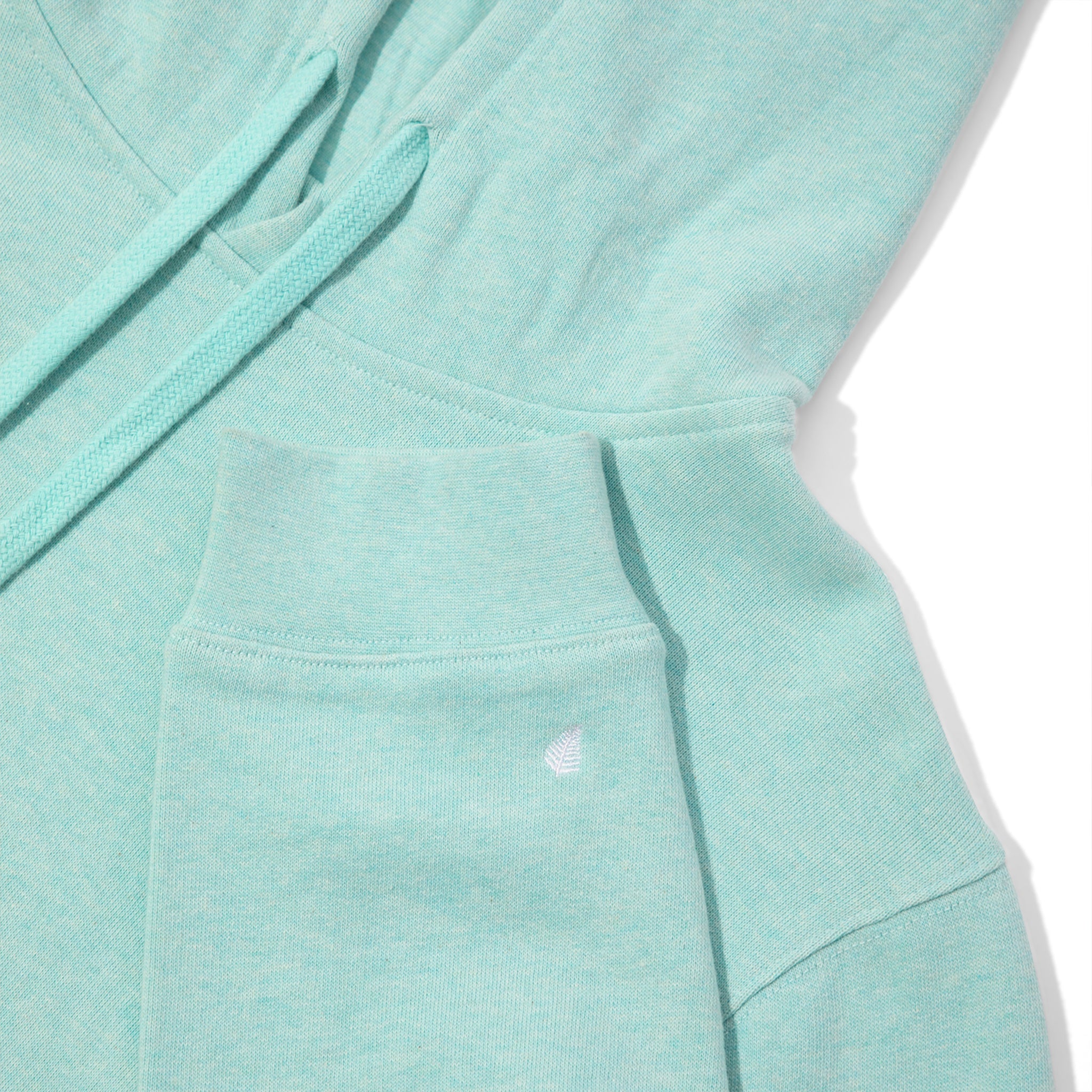 Rainforest hoodie with fern embroidery — Conscious Step