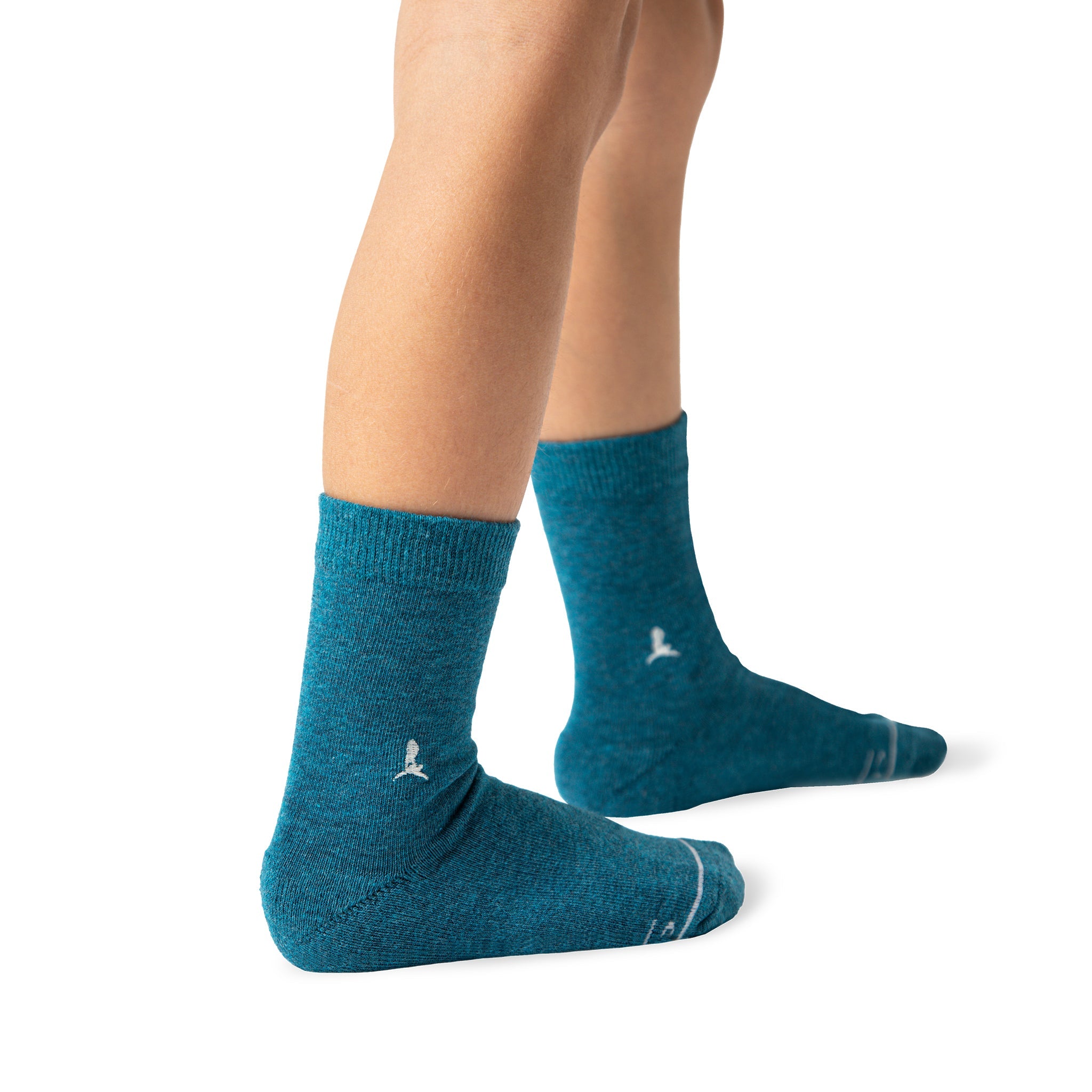 Kids Socks that Find a Cure gift box — organic cotton kids' socks, St. Jude embroidery, bright melange