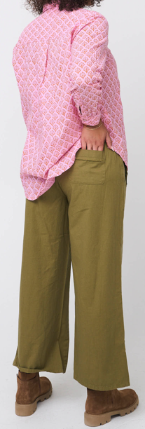 Shore Pant - Olive Oil Twill