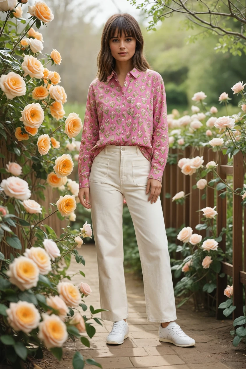 Good Boyfriend Shirt - Carolina Tulip Petal Pink