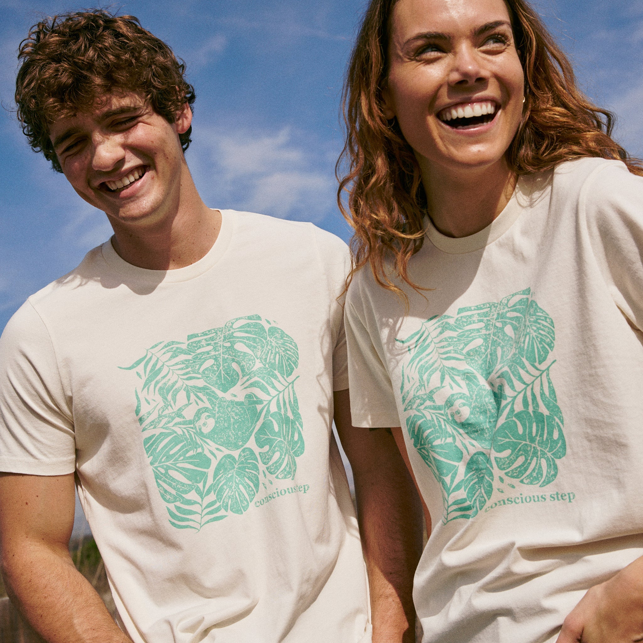 Organic cotton sloth t-shirt — Conscious Step