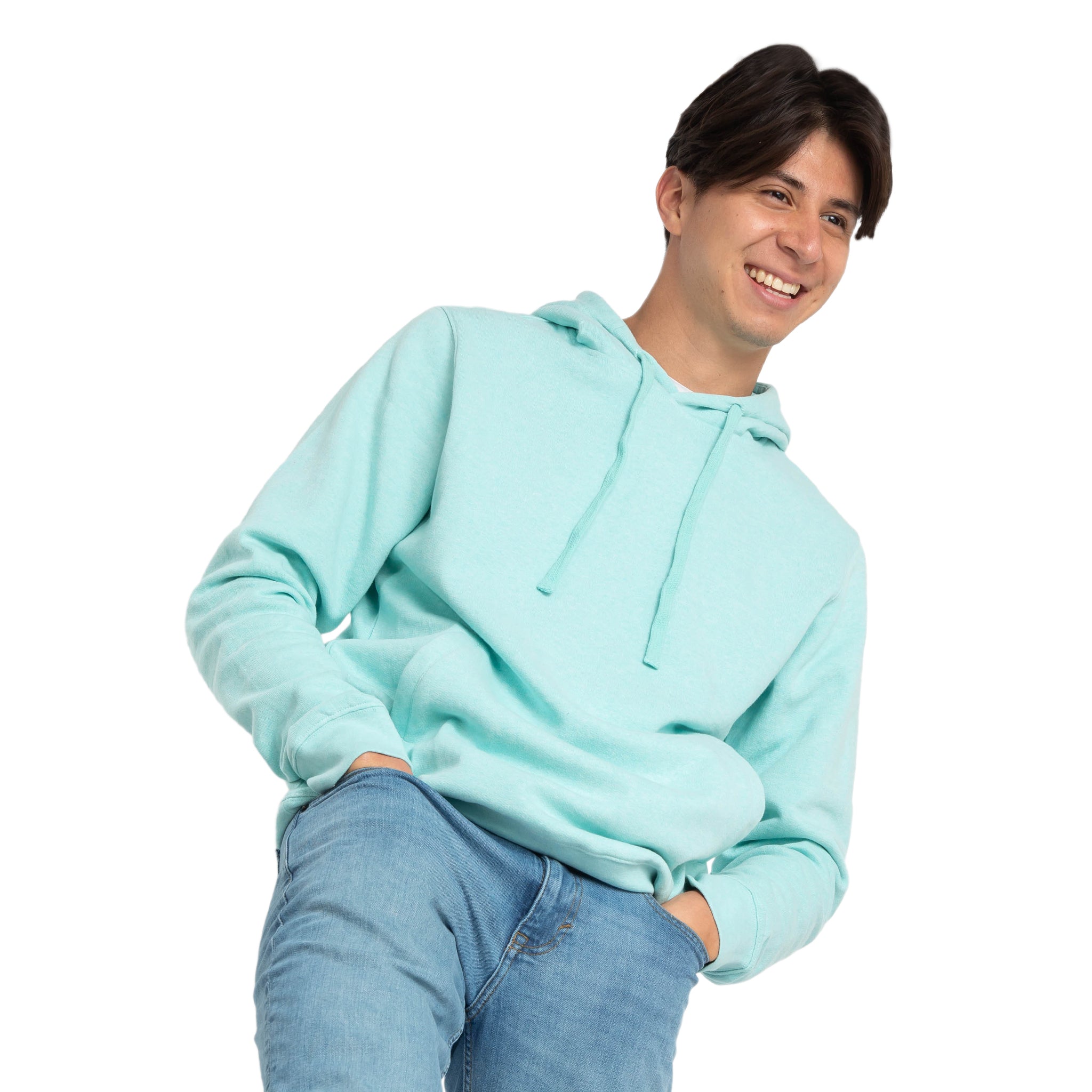 Rainforest hoodie with aloe vera pocket detail — Conscious Step