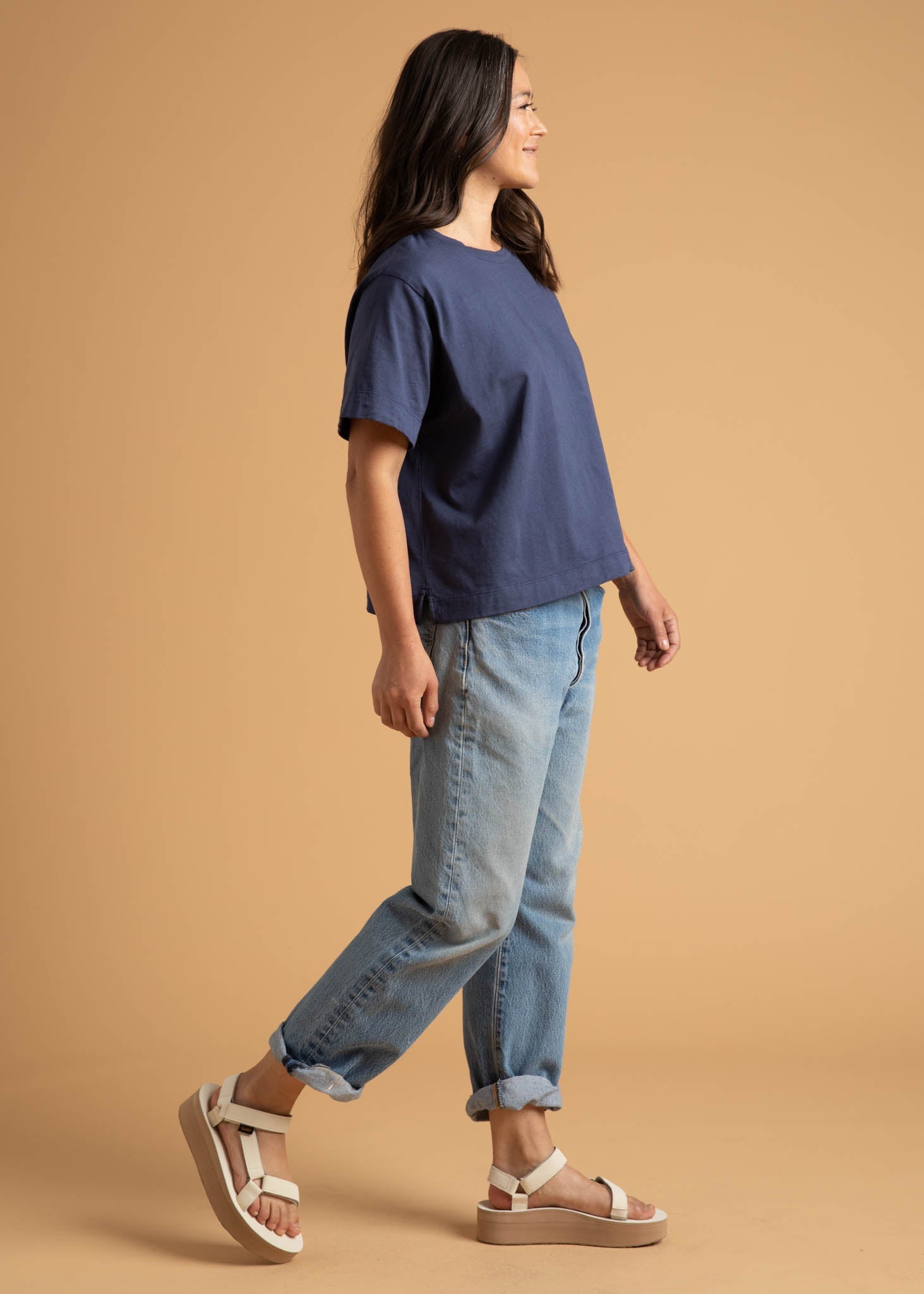 Daybreak Tee - Inky Blue