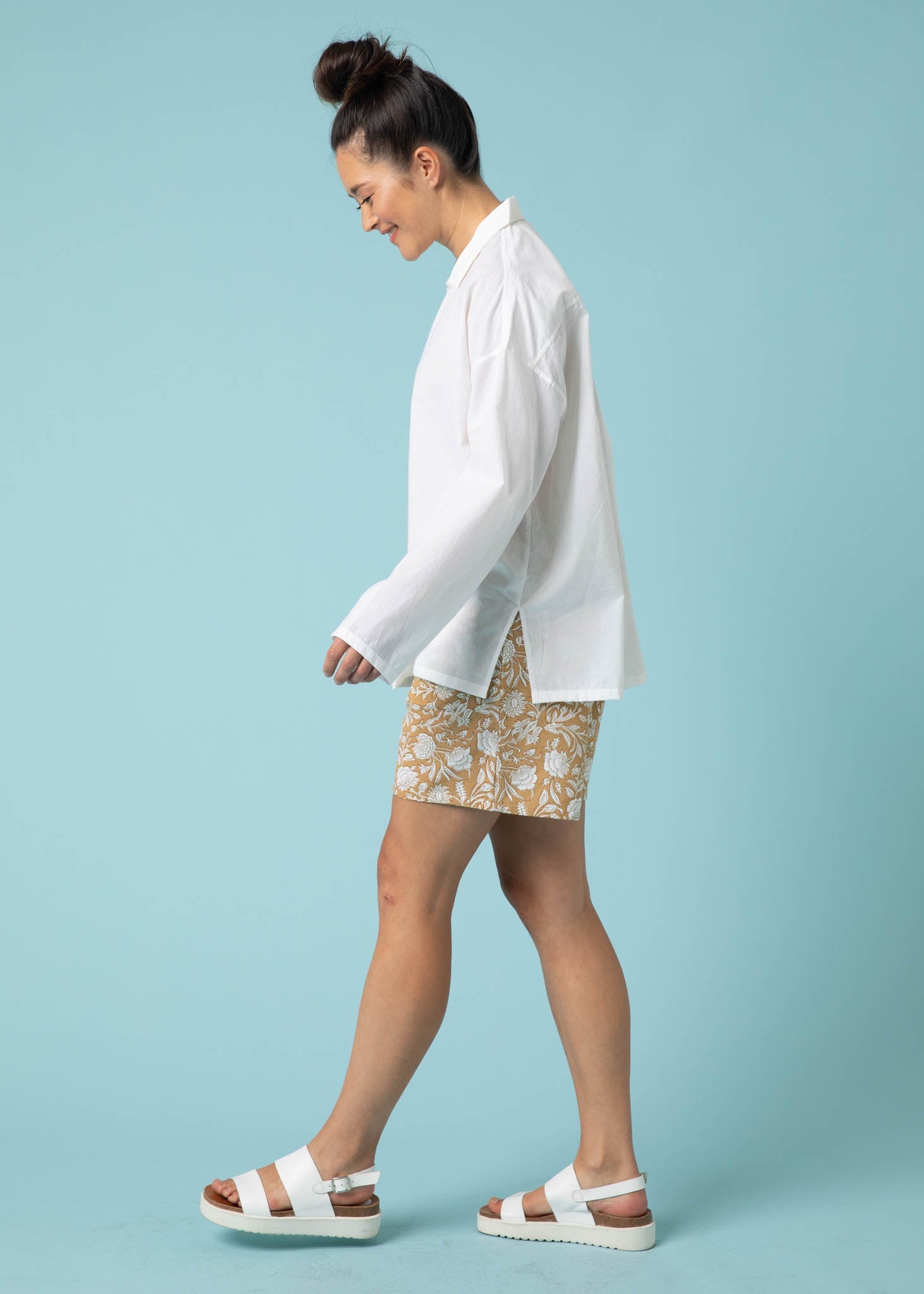 Relaxed Boyfriend Shirt - White