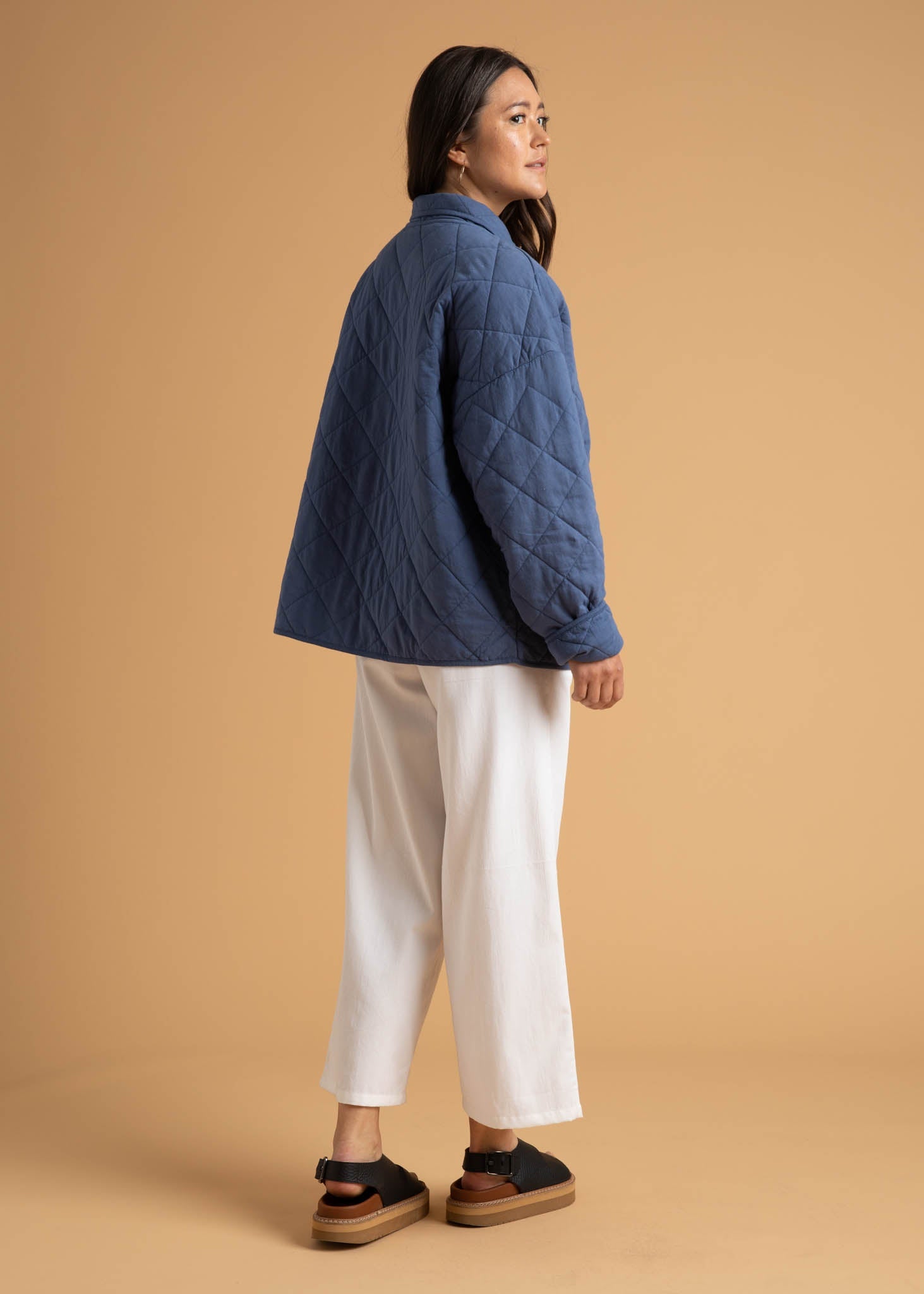 Countryside Quilted Jacket - Inky Blue