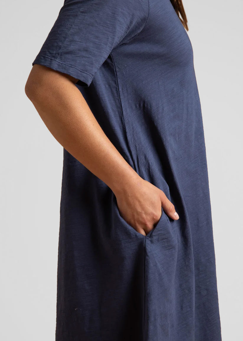 Good Tee Dress - Inky Blue