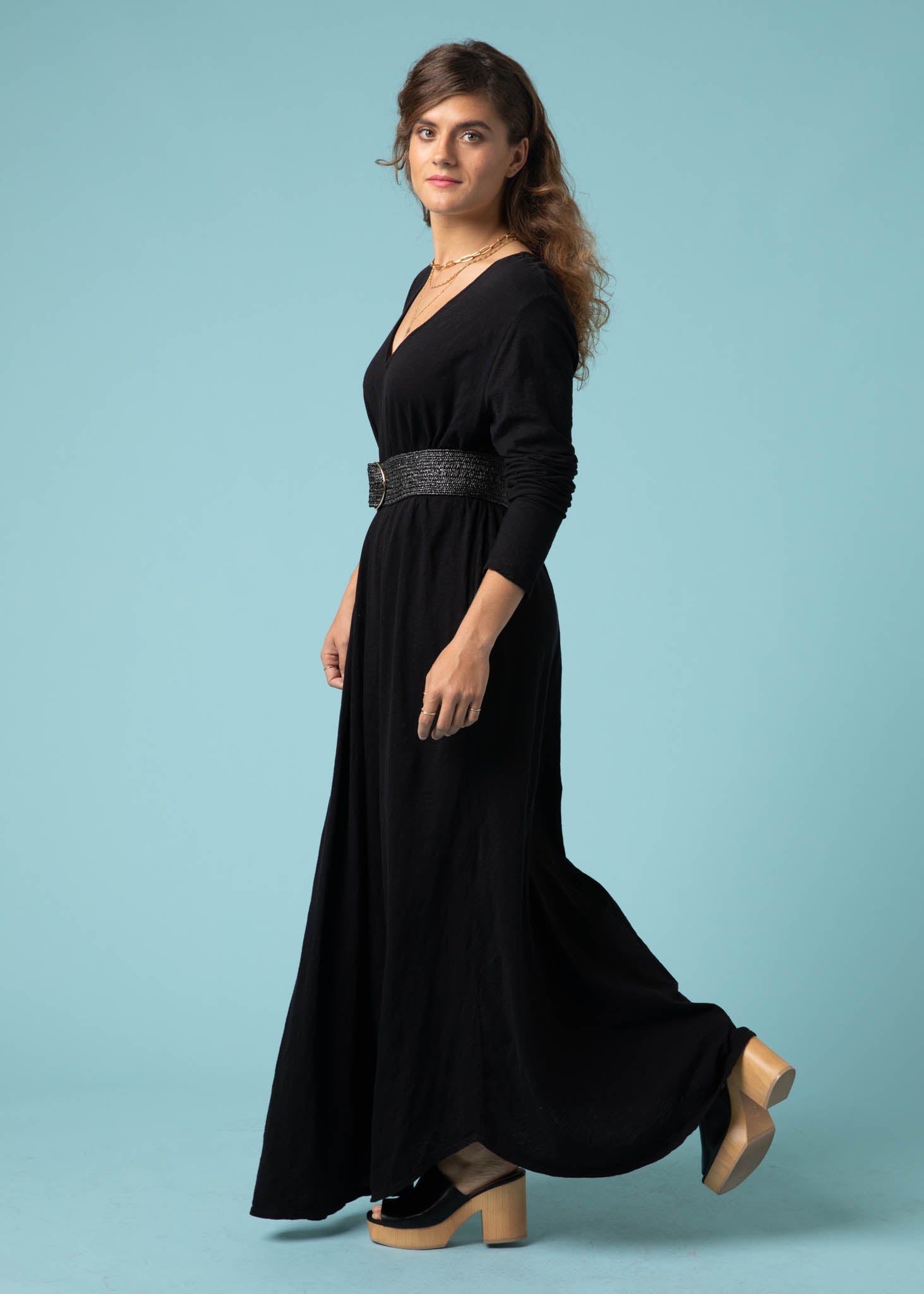 Be Clever Duo Dress - Black