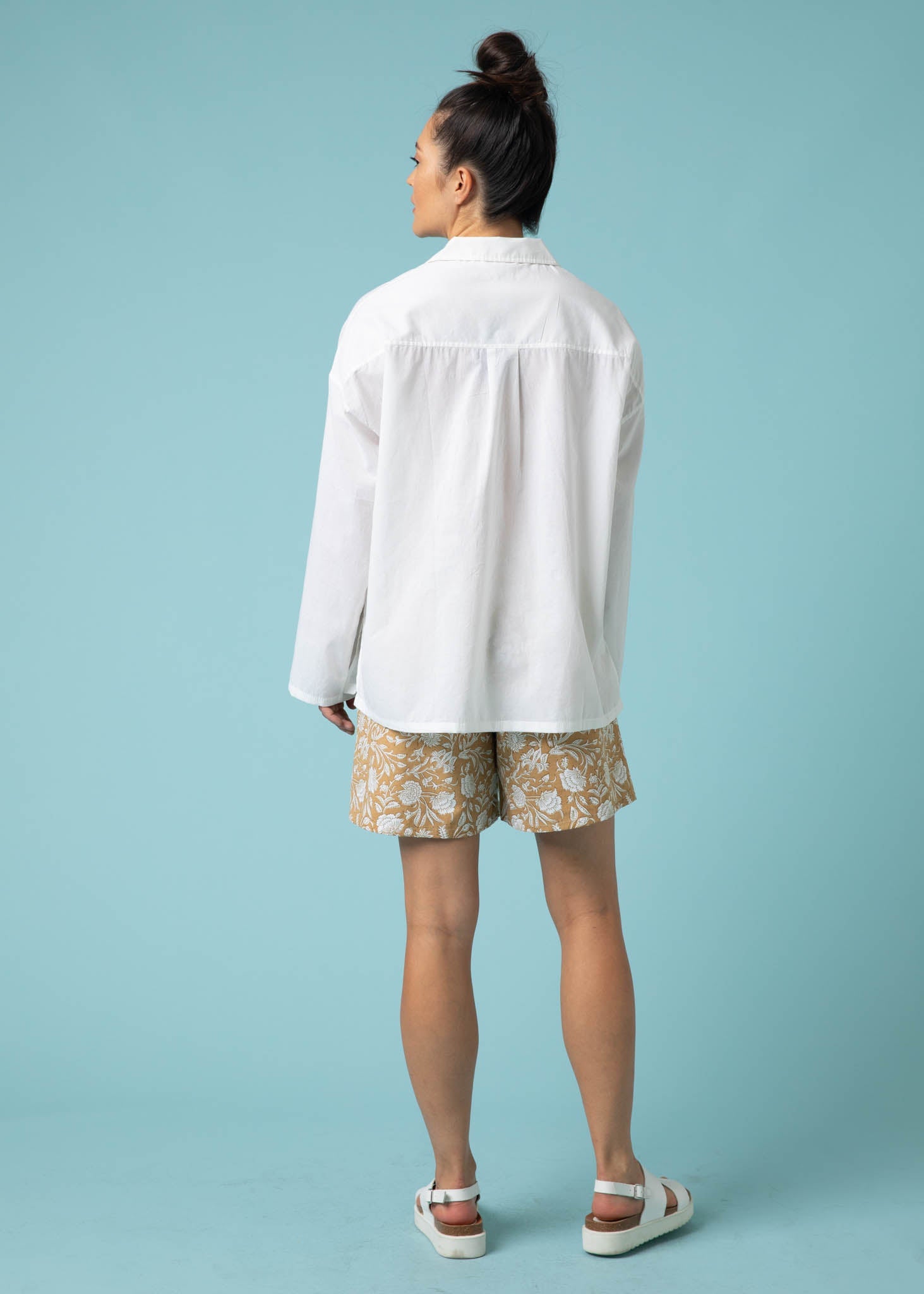 Relaxed Boyfriend Shirt - White