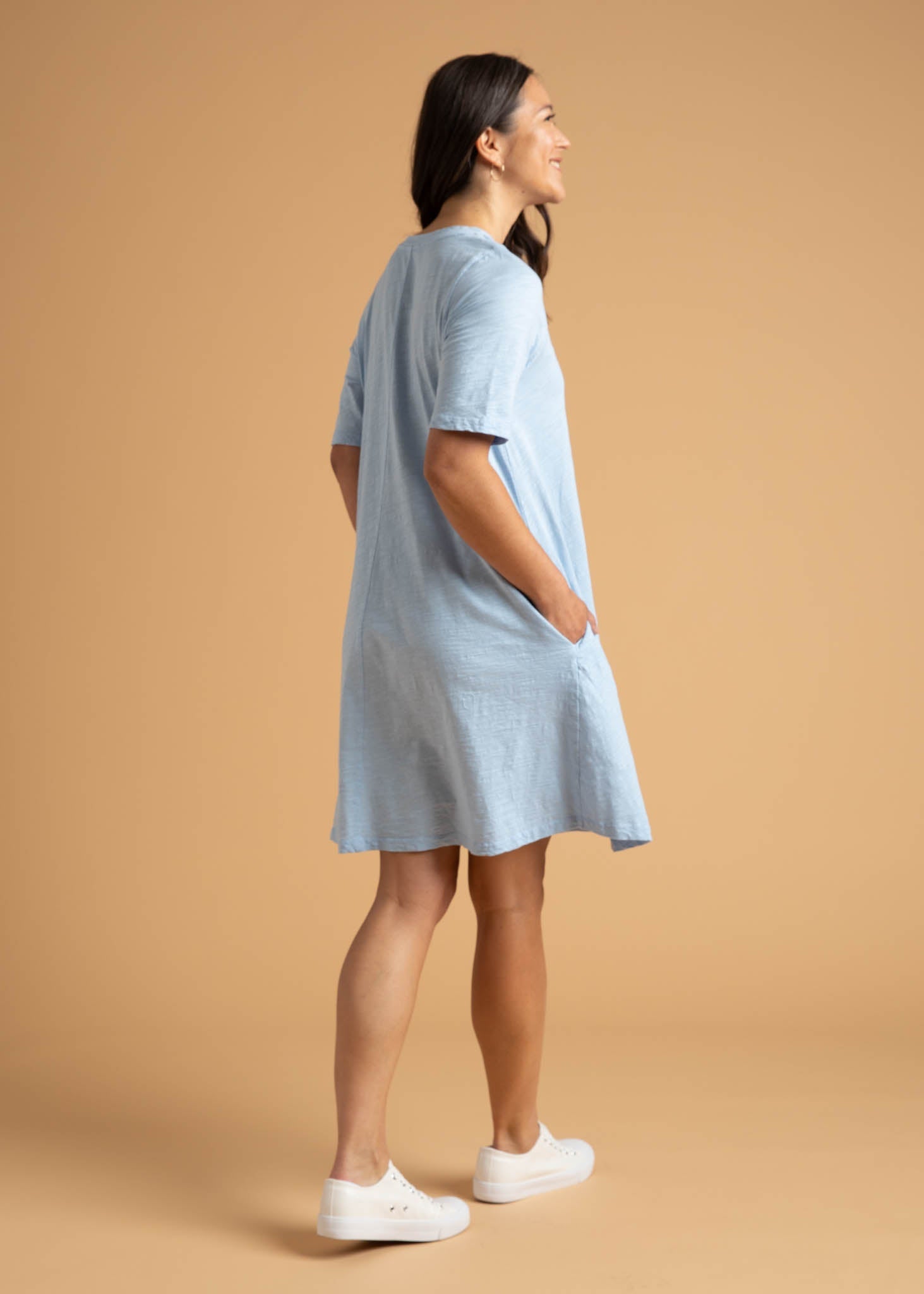Good Tee Dress - Sky