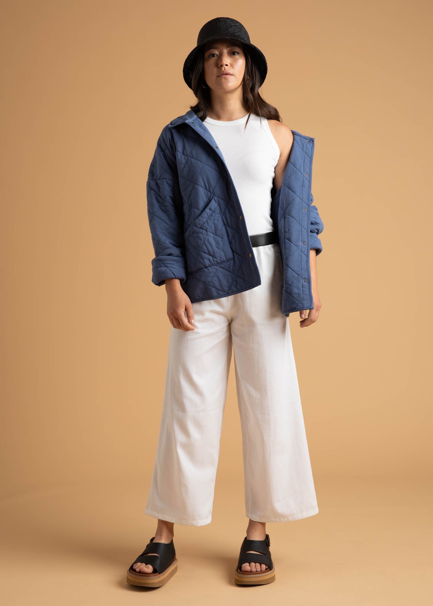 Countryside Quilted Jacket - Inky Blue