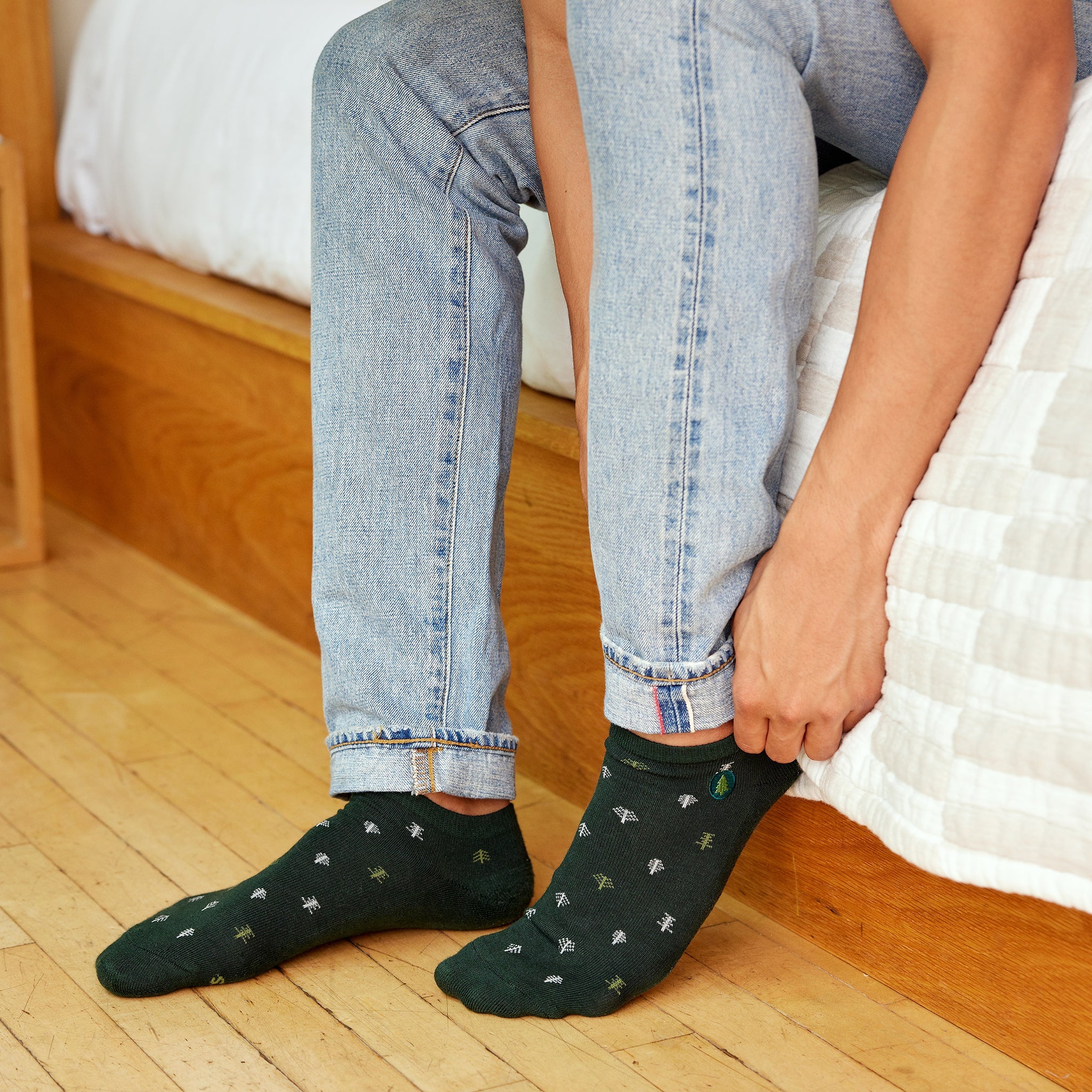 Socks that Plant Trees ankle socks, pair — Conscious Step organic cotton