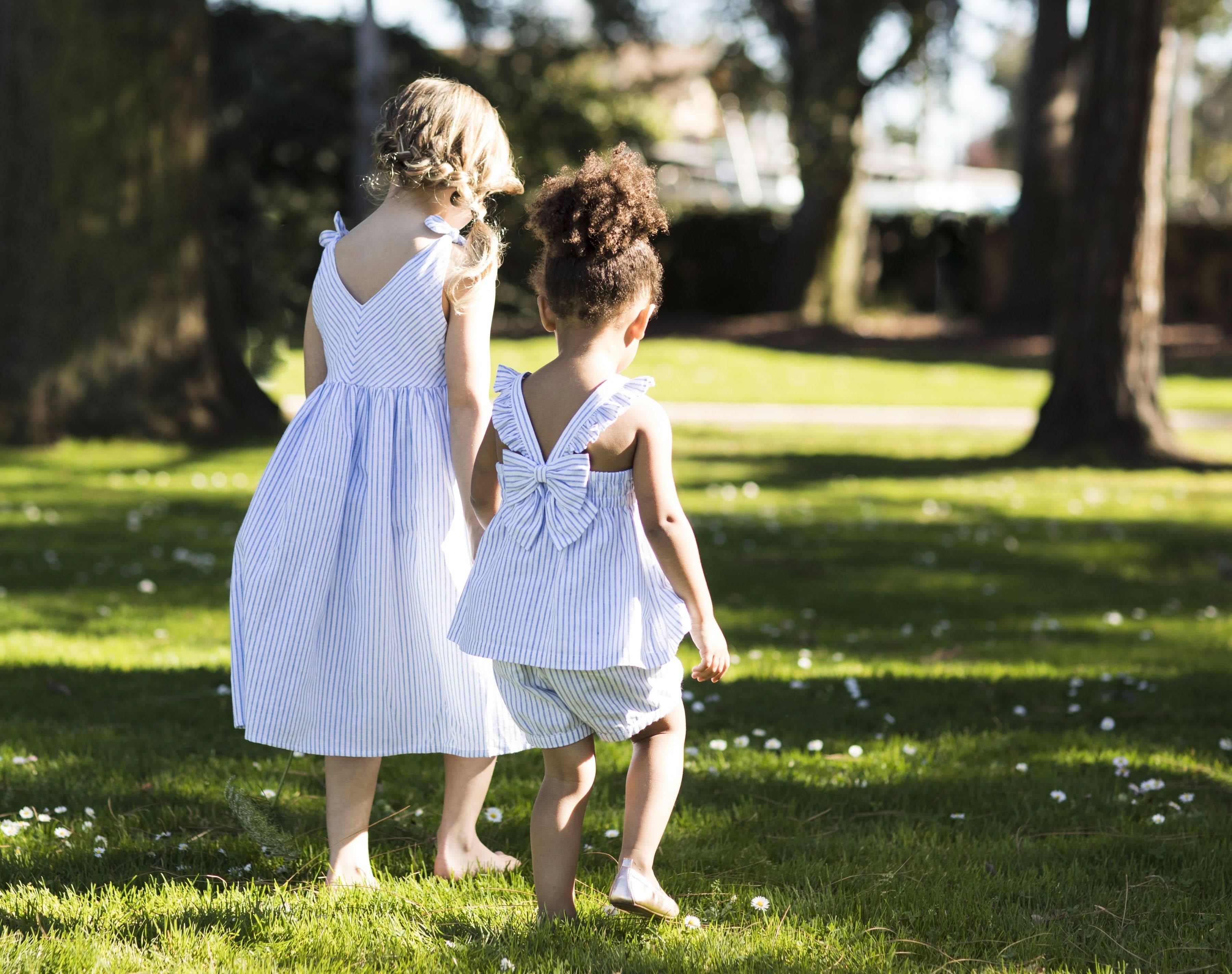 Bow Shoulder Swing Dress