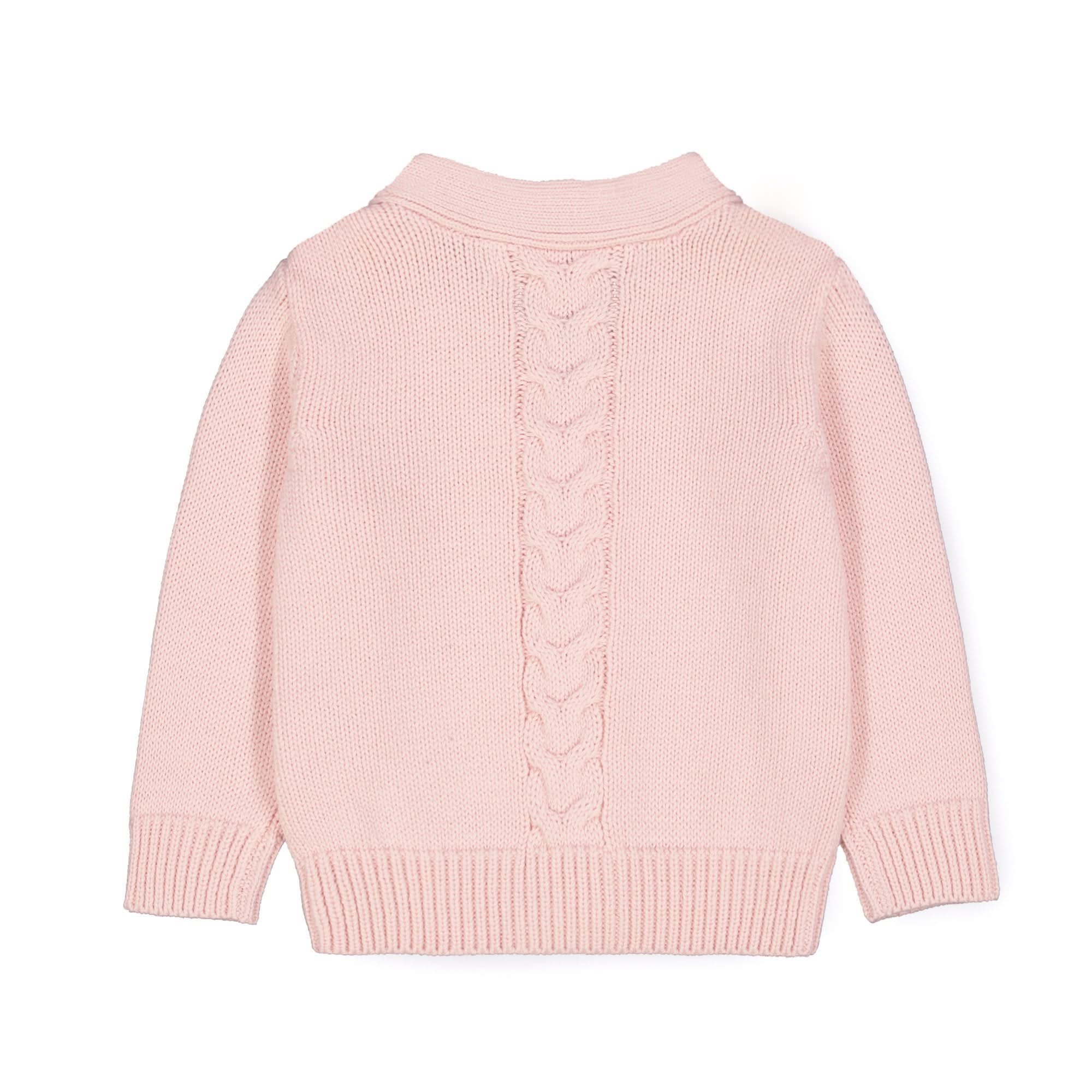 Cable Knit Cardigan Sweater