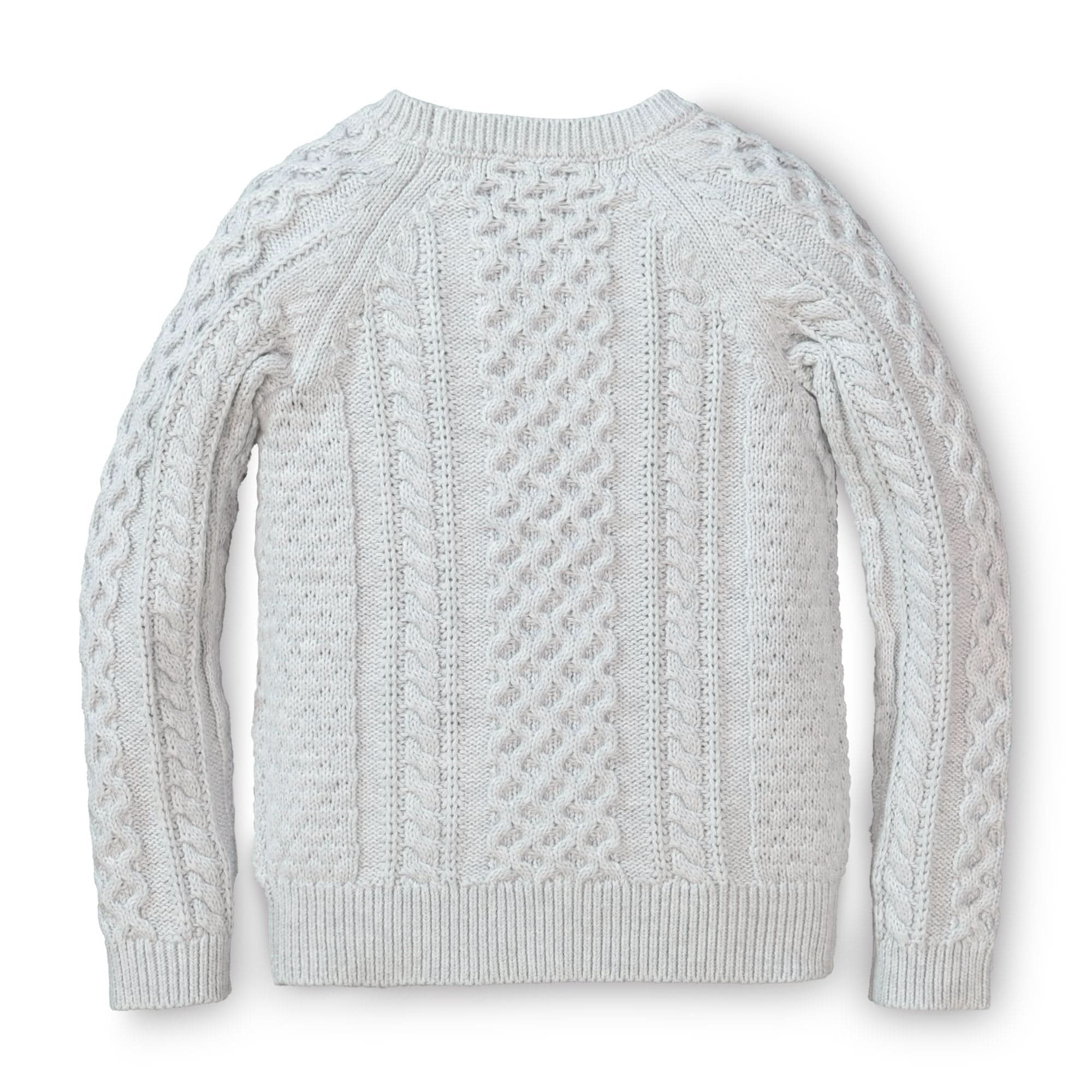 Chunky Cable Knit Pullover Sweater