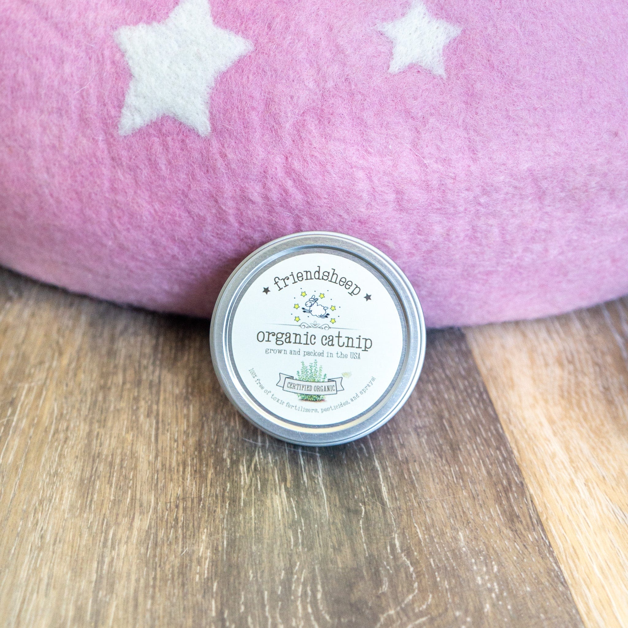 Rose Pink Midnight Stars Eco Kitty Cave