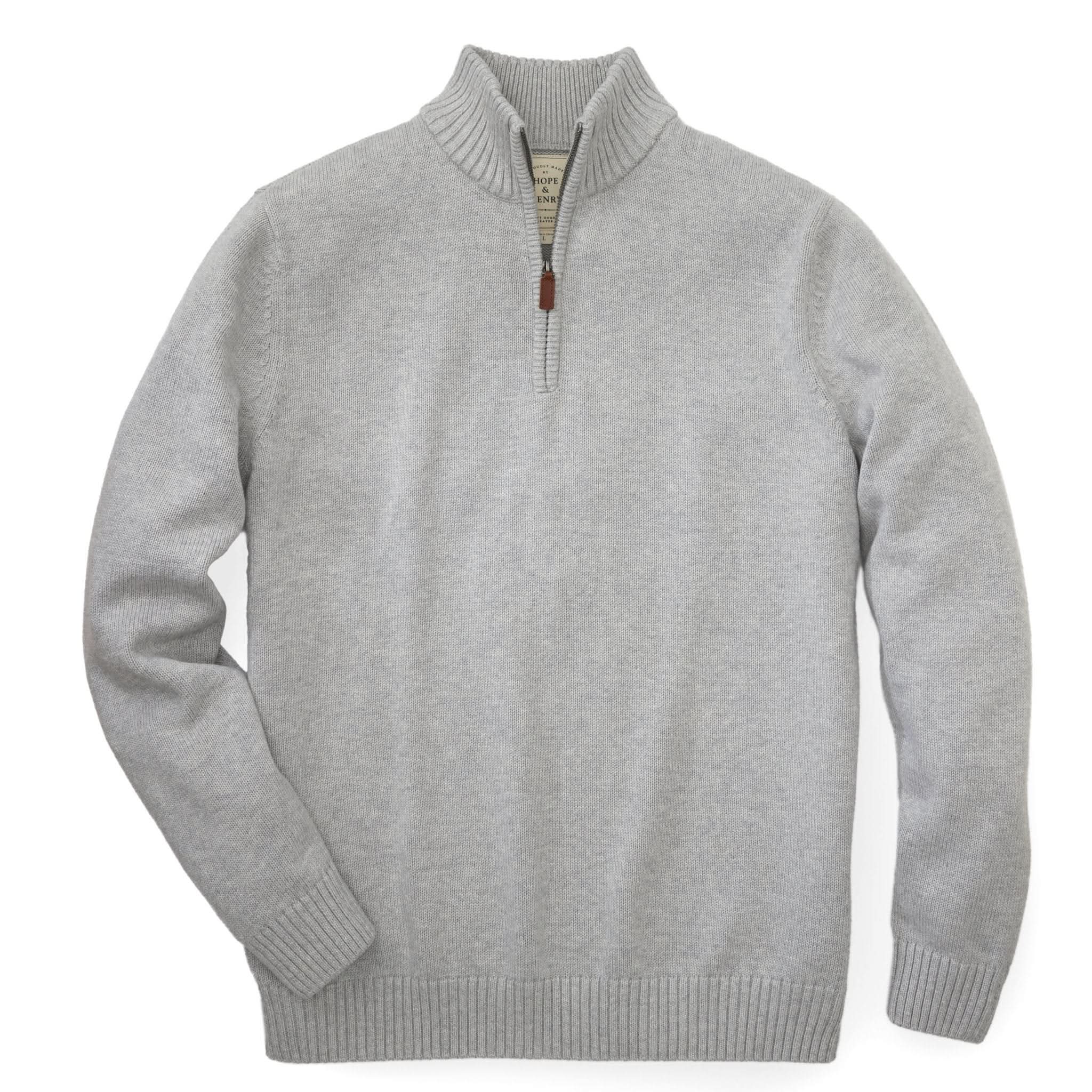 Half Zip Pullover Sweater
