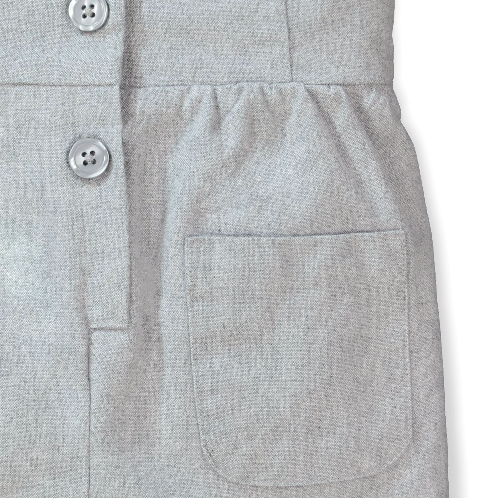 Knot Tie Button Front Jumpsuit