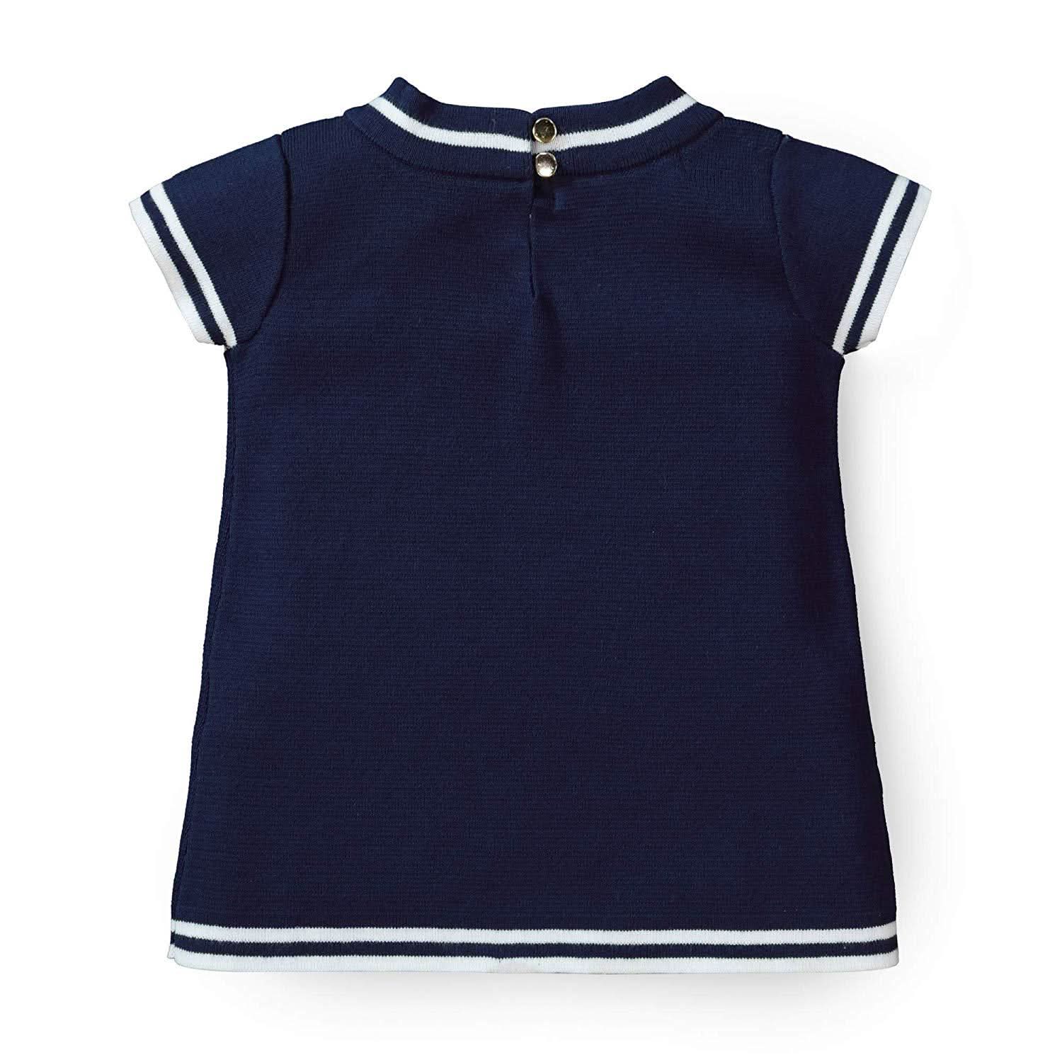 Milano Tipped Short Sleeve Sweater  - Baby