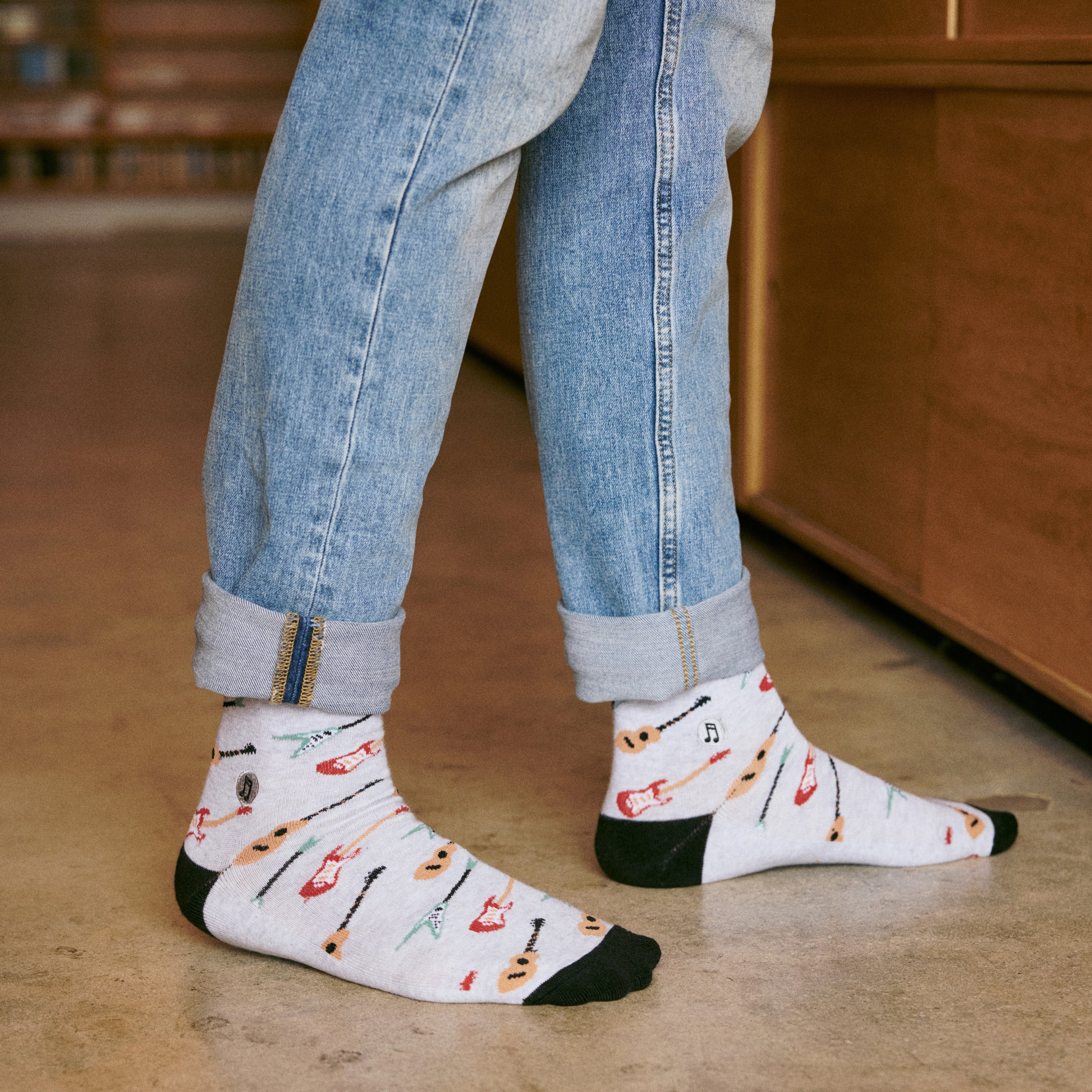 Socks that Support Music