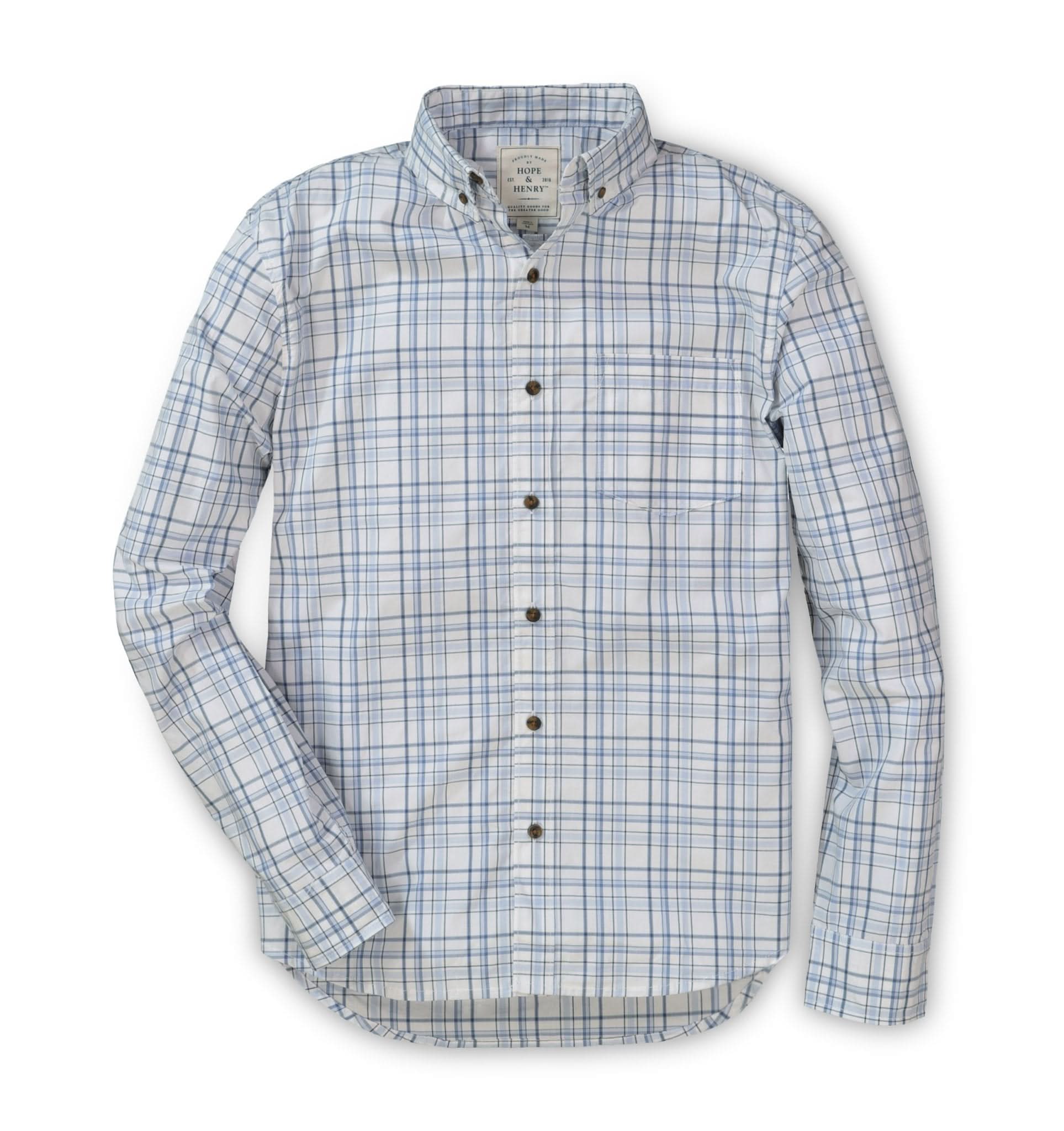 Poplin Button Down Shirt