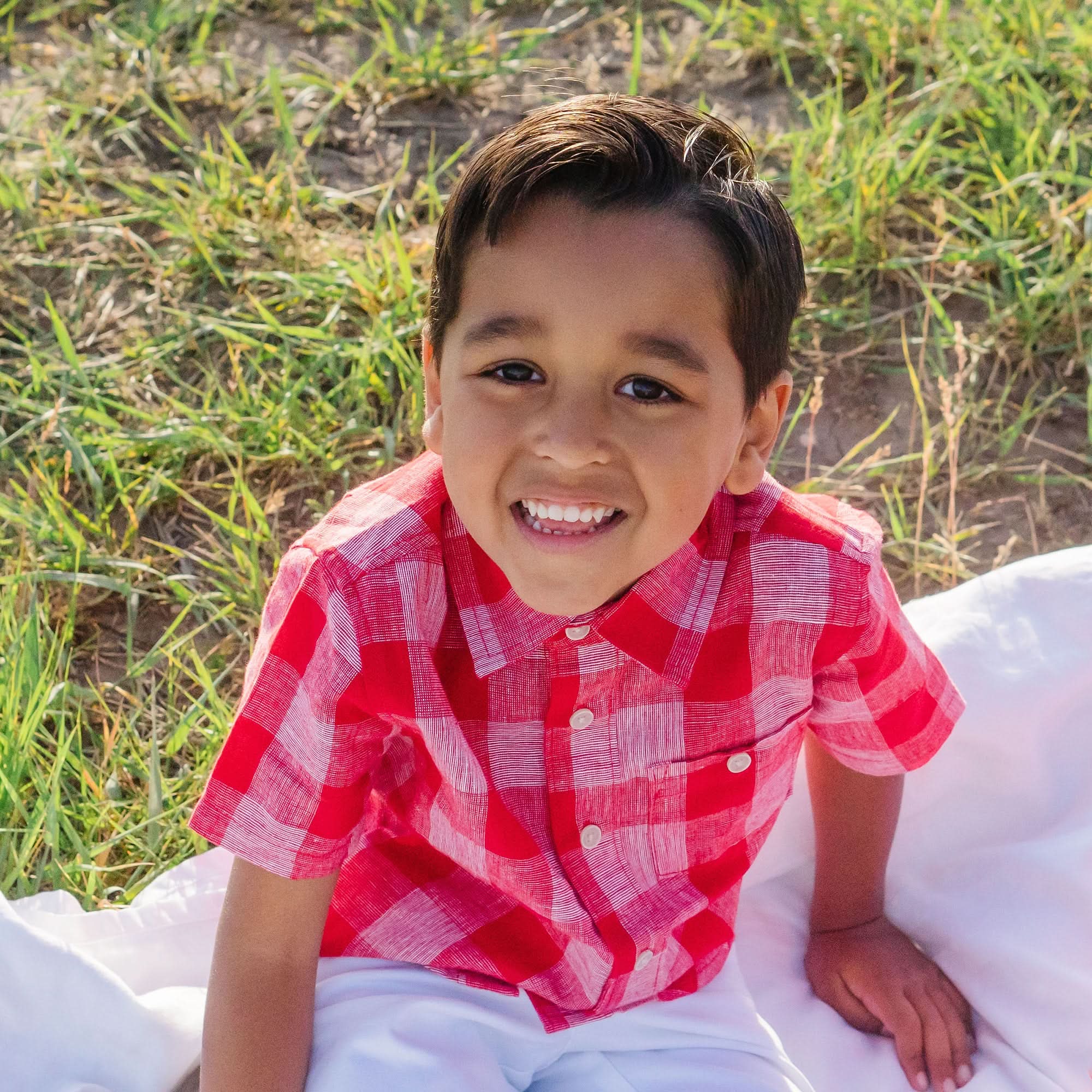 Linen Short Sleeve Button Down Shirt