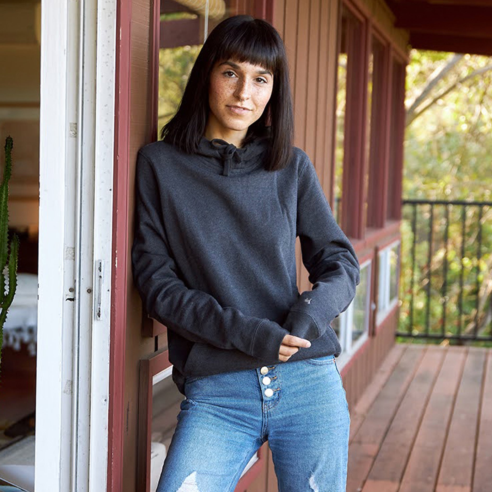 Save Dogs organic cotton hoodie — Conscious Step