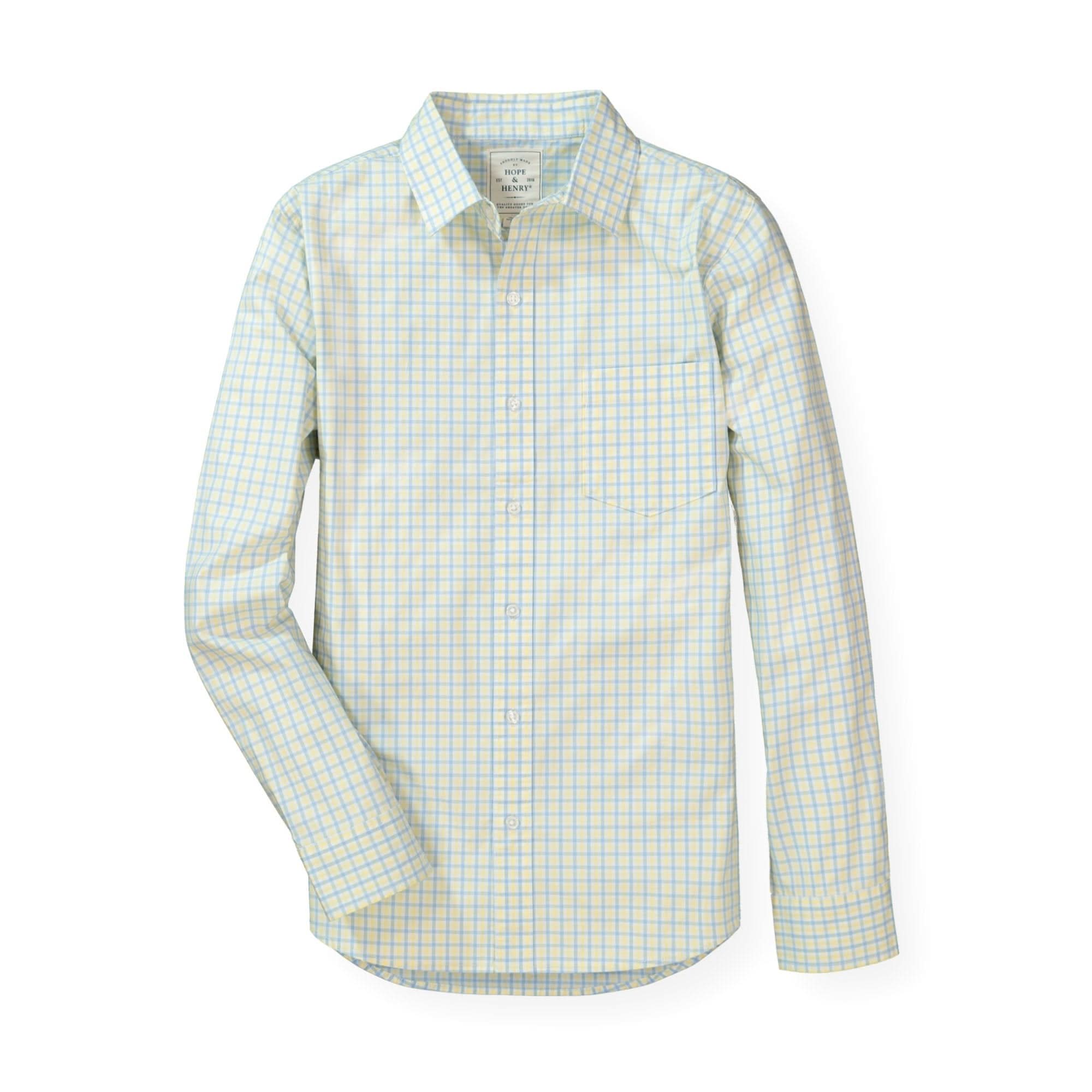 Stretch Poplin Button Down Shirt